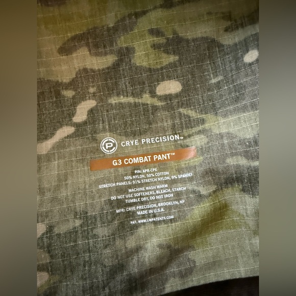 Crye Percision G3 Combat Pants Multicam Tropical - Picture 6 of 6